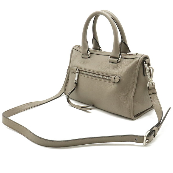Prada Leather Greige Handbag 2WAY - Picture 1 of 9